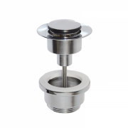 Донний клапан для раковини GRB Valvuleria Small Clic-Clac латунь хром 081109