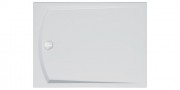 Душовий піддон Kolpa San Vip 120х90 см литий мармур білий з акриловою панеллю 945890