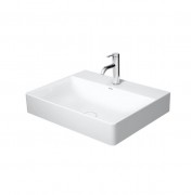 Раковина для ванной Duravit DuraSquare 60х47 см накладная керамика белый 2353600071
