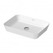 Раковина для ванної Duravit Cape Cod 55х40 см кераміка білий/білий шовковисто-матовий 2347552600