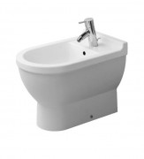 Биде напольное Duravit Starck 3 37х56 см керамика белый 2230100000