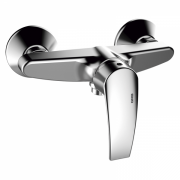 Змішувач для душа GRB Ten Pro c душовою лійкою і стійкою одноважельний хром 10328500