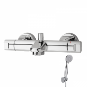 Термостат для ванни GRB Eco-Prime з душовою лійкою латунь хром 102600