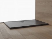 Душовий піддон Kolpa San Serra 120x80 см модифікований акрил графіт 576390