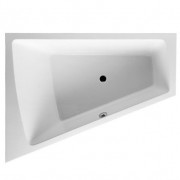 Ванна акрилова Duravit Paiova 170х130 см асиметрична білий 700214000000000