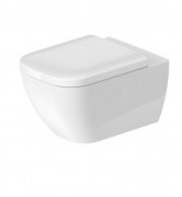 Унітаз підвісний Duravit Happy D.2 Rimless 36,5х54 см з покриттям HygieneGlaze кераміка білий 2222092000