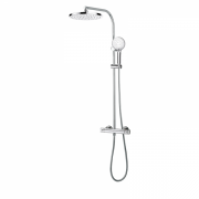 Душова стійка для душа GRB Eco Prime фіксована з термостатом хром 138200