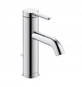 Змішувач для раковини Duravit C.1 одноважільний з донним клапаном хром C11020001010
