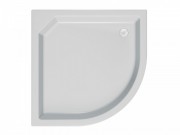 Душовий піддон чверть кола Kolpa San Blues 90x90 см акрил білий з панеллю 798240