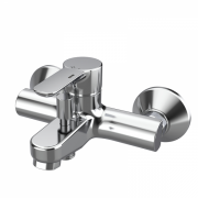 Змішувач для ванни GRB Eco Prime одноважельний з душовою лійкою і стійкою хром 15228150