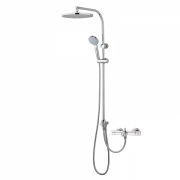 Душова стійка для душа GRB Eco Prime фіксована з термостатом хром 15452150