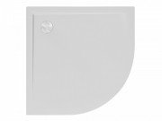 Душовий піддон чверть кола Kolpa San Pony 80x80 см акрил білий 523900