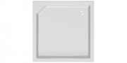 Душовий піддон Kolpa San Rock 90×90 см акрил білий з тристоронньою панеллю 700830