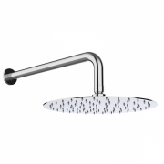 Верхний душ со стены GRB Hidromasaje Slim с кронштейном хром 05028001