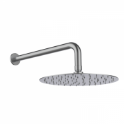 Верхній душ зі стіни GRB Hidromasaje Slim з кронштейном нержавіюча сталь 05028301