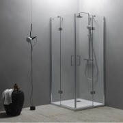 Душевой уголок Kolpa San Atlas TKK 100/K 100x100 см профиль хром/прозрачное стекло 560210