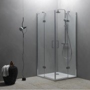 Душовий кутник Kolpa San Atlas TKK 100/K 100x100 см профіль хром/прозоре скло 560210