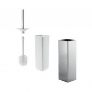 Йоршик для унітазу Inda Lea підвісний / підлоговий хром AV114A CR