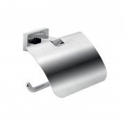 Держатель для туалетной бумаги Inda Lea с крышкой хром A18260 CR