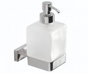 Дозатор для рідкого мила Inda Lea підвісний матове скло/хром A18120 CR 21