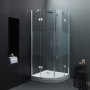 Душевой уголок Kolpa San Atlas TKP 100/K-FROST 100x100 см профиль хром/прозрачное стекло/Фрост 560850