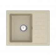 Мийка для кухні Vankor Lira 55х45 см кварц бежевий Lira LMP 02.55 Beige
