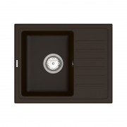 Мийка для кухні Vankor Lira 55х45 см кварц шоколад Lira LMP 02.55 Chocolate
