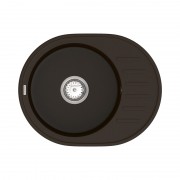 Мийка для кухні Vankor Lira 57х45 см кварц шоколад Lira LMO 02.57 Chocolate