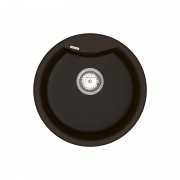 Мийка для кухні Vankor Vena Ø47,5 см кварц шоколад Vena VMR 01.48 Chocolate