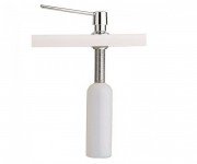 Дозатор для жидкого мыла Inda Hottelerie встраиваемый на столещницу хром A0407A CR