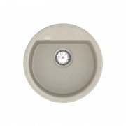 Мийка для кухні Vankor Easy Ø44,5 см кварц бежевий Easy EMR 01.45 Beige