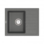 Мийка для кухні Vankor Lira 55х45 см кварц сірий Lira LMP 02.55 Gray