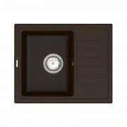 Мийка для кухні Vankor Lira 55х45 см кварц шоколад Lira LMP 02.55 Chocolate