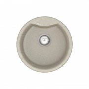 Мийка для кухні Vankor Vena Ø47,5 см кварц терра Vena VMR 01.48 Terra