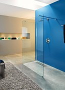Душевая кабина Kolpa San Corona TK OPEN 140X90 см R правая профиль хром/прозрачное стекло 508430