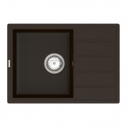 Мойка для кухни Vankor Easy 61х43,5 см кварц шоколад Easy EMP 02.62 Chocolate
