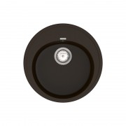 Мийка для кухні Vankor Sity Ø49,5 см кварц шоколад Sity SMR 01.50 Chocolate