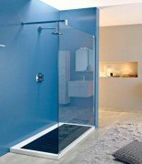 Душова кабіна Kolpa San Corona TK OPEN 140x80 см профіль хром/прозоре скло 503160