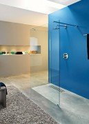 Душевая кабина Kolpa San Corona TK OPEN 140X90 см R правая профиль хром/прозрачное стекло 508430