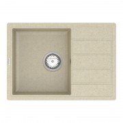 Мийка для кухні Vankor Easy 61х43,5 см кварц бежевий Easy EMP 02.62 Beige