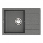 Мийка для кухні Vankor Easy 61х43,5 см кварц сірий Easy EMP 02.62 Gray