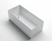 Ванна отдельностоящая Gruppo Treesse Ilia 170х75 белый/хром V3750XBL000S