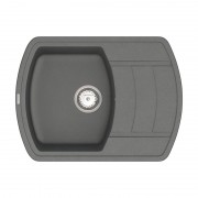 Мийка для кухні Vankor Norton 67х50 см кварц сірий Norton NMP 02.67 Gray