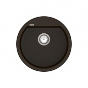 Мийка для кухні Vankor Tera Ø50,5 см кварц шоколад Tera TMR 01.50 Chocolate
