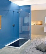 Стінка душова Kolpa-San Corona TS OPEN 120 CORONA STABILIZAT 120х200 см профіль хром/прозоре скло 503120