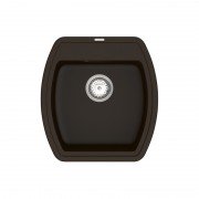 Мийка для кухні Vankor Norton 48х50,5 см кварц шоколад Norton NMP 01.48 Chocolate