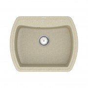 Мийка для кухні Vankor Norton 62,5х50,5 см кварц бежевий Norton NMP 01.63 Beige