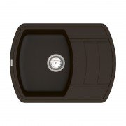 Мийка для кухні Vankor Norton 67х50 см кварц шоколад Norton NMP 02.67 Chocolate