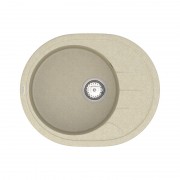Мийка для кухні Vankor Sity 60,5х49 см кварц бежевий Sity SMO 02.61 Beige