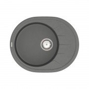 Мийка для кухні Vankor Sity 60,5х49 см кварц сірий Sity SMO 02.61 Gray
